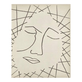 1951 Françoise Gilot Pages d'Amour - André Verdet 03 Lithograph For Sale