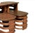 Mid 20th Century Vintage Coastal Paul Frankl Stacked Rattan Side Tables - a Pair For Sale - Image 9 of 12