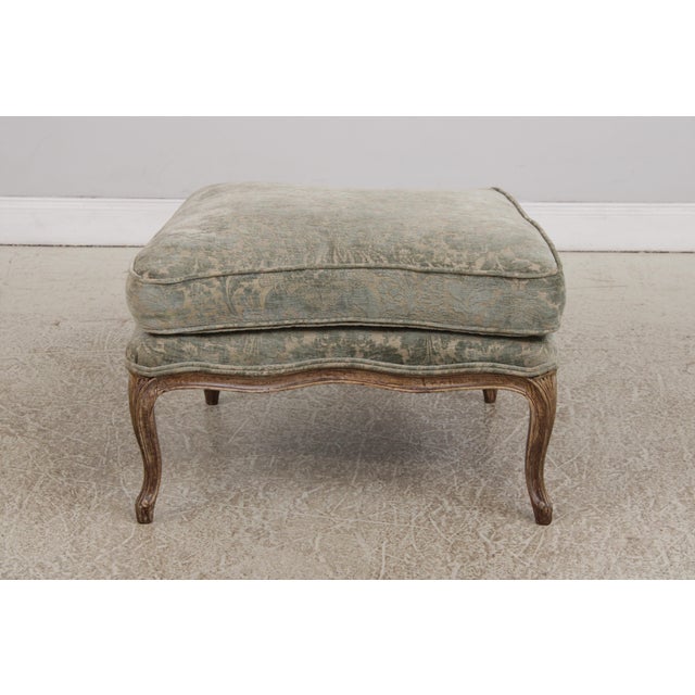 Louis XV Style 3 Piece Upholstered Chaise Lounge Chair Set For Sale - Image 17 of 18