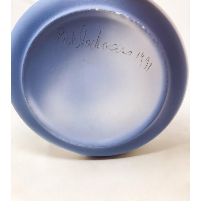 Mid-Century Modern Porcelain Dish attributed to Piet Stockmans, 1991 For Sale - Image 6 of 8