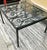 1990s Solid Stock Wrought Iron Coffee Table For Sale - Image 12 of 14