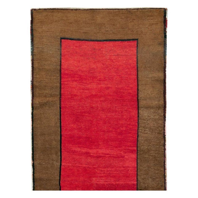 Rustic Galerie Shabab Collection Mid-20th Century Handmade Turkish Anatolian Long Runner For Sale - Image 3 of 10
