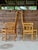 Brighton Pavilion Pair Vintage Brighton Pavilion Style High-Back Fretwork Bamboo Rattan Armchairs For Sale - Image 4 of 12