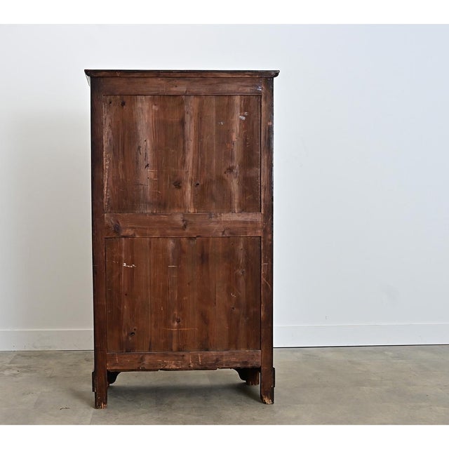 Wood French 19th Century Walnut Louis Philippe Semainier For Sale - Image 7 of 8