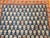 Vintage Kurdish Kilim Rug, Hand-Woven All-Over Paisley Pattern, Blue & Brick, 6x9 For Sale - Image 10 of 13