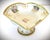 Noritake Yoshino Vintage Japanese Porcelain Hand-Painted Gold Leaf Footed Nut Candy Dish For Sale - Image 9 of 10