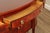 Hepplewhite Style Banded Mahogany Demilune Sideboard For Sale - Image 4 of 18