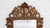 Antique Giltwood Wall Mirror with Hand-Carved Crest and Birds, Late 19th Century For Sale - Image 4 of 8