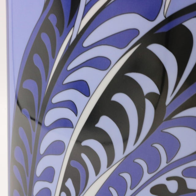 Rosenthal Emilio Pucci Ceramic Vase Germany circa 1970 For Sale - Image 4 of 9