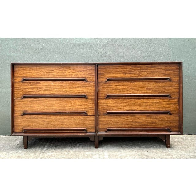 Vintage Drexel Perspective Mahogany Dresser For Sale - Image 11 of 12