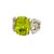 Contemporary 10.09 Carat Sphene Diamond Platinum Ring, Size 5.75 For Sale - Image 3 of 6