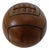 German Wooden Football Money Box with Key, 1930s For Sale