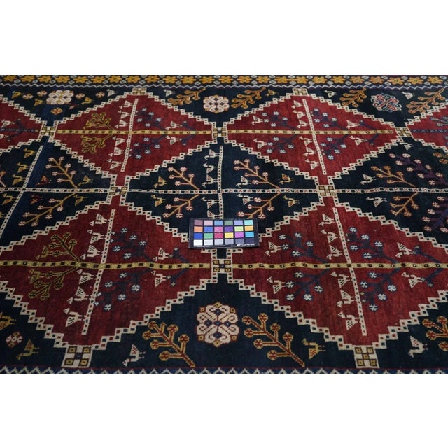 Antique Shiraz Rug 4'7'' x 8'5''