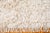 Hand-Knotted Reversible Natural White Shag Moroccan Wool Rug With Sunrise Stripe Back 5x8' For Sale In New York - Image 6 of 13