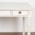 19th Century Swedish White Gustavian Three Drawer Side Table or Desk For Sale - Image 12 of 16