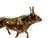 Add a touch of power, stability and elegance to your space with this magnificent Solid Brass Bull Statue. Expertly crafted...
