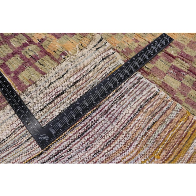 Late 20th Century Late 20th Century Vintage Berber Moroccan Rug - 05'06 X 09'07 For Sale - Image 5 of 9