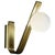 Daphne Brass Italian Sconce by Esperia For Sale - Image 15 of 15