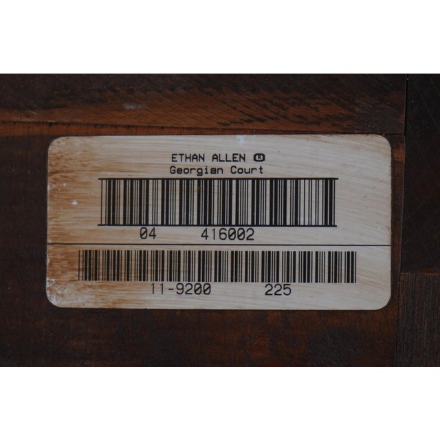 Ethan Allen Cherry Block Front Bachelor's Chest For Sale - Image 18 of 18