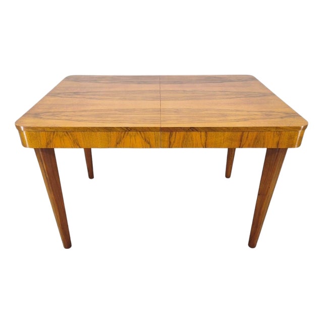 Mid-Century Modern Extendable Dining Table from Up Závody, Czechoslovakia, 1950s For Sale