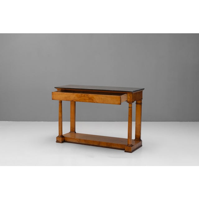 Traditional Marble Top Console, 1850 For Sale - Image 3 of 10