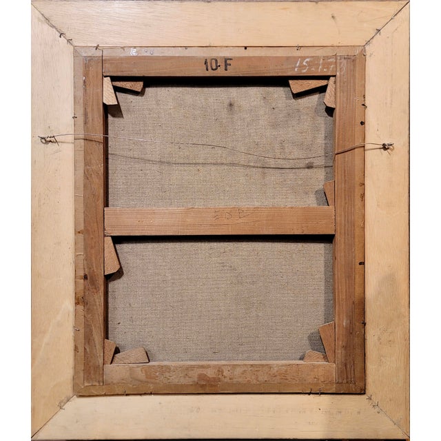 Portrait of a Child Coal Worker -19th Century Victorian Oil Painting For Sale - Image 9 of 9