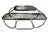 Metal Space Age Curved Chrome Coffee Table by Giotto Stoppino, 1970s For Sale - Image 7 of 7