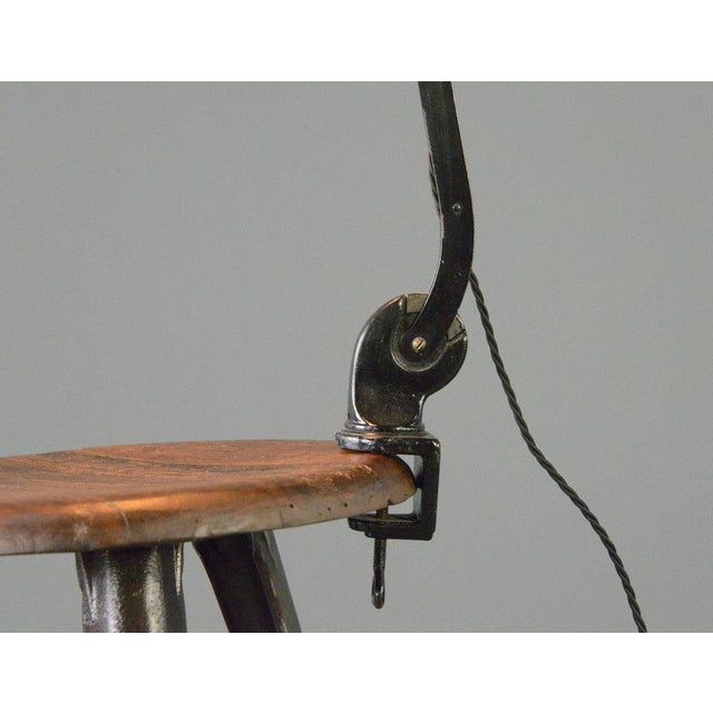 Clamp on Desk Lamp from Viktoria, 1930s For Sale - Image 3 of 11