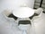 Mid Century Tulip Table and Chairs Set by Burke in the Style of Saarinen For Sale - Image 16 of 16