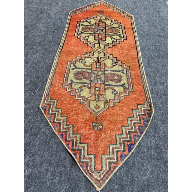 Turkish Yastik Rug 1'9" x 4'9" #23940 Explore a curated collection of hallway runners, wool rugs, and handmade...