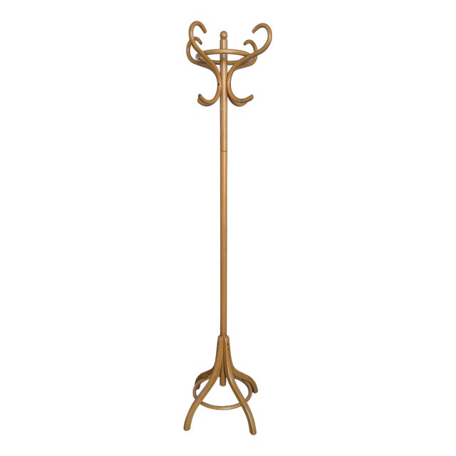 Vintage Bentwood Coat Rack, 1970s For Sale