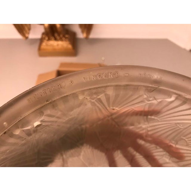 French Art Deco Pendant Chandelier by Hettier and Vincent For Sale - Image 12 of 13