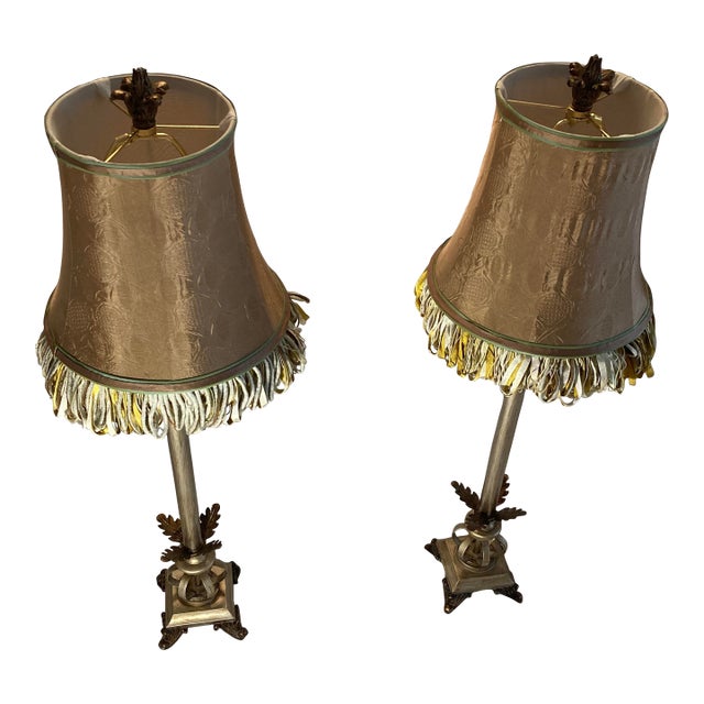 Gorgeous 2006 Luxurious Lamp Set - a Pair For Sale
