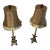 Gorgeous 2006 Luxurious Lamp Set - a Pair For Sale