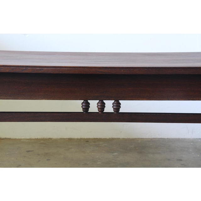 Vintage Danish Oak Farmhouse Table, 1900 For Sale - Image 13 of 17