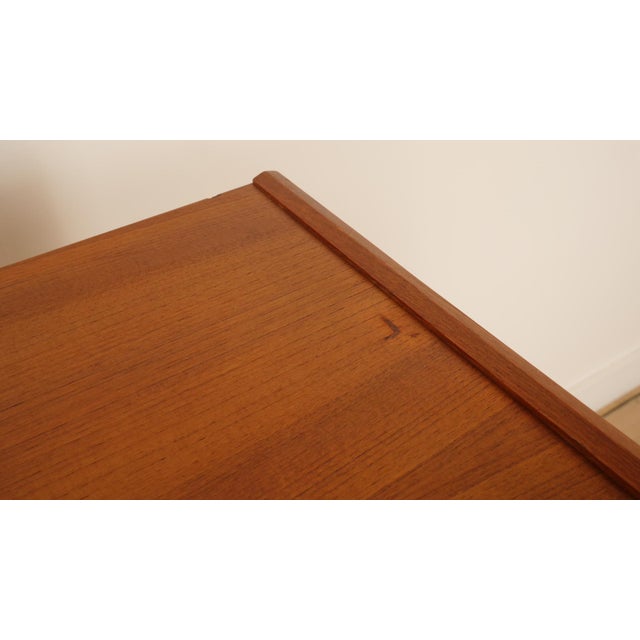 Vintage Danish Highboard in Teak For Sale - Image 12 of 17