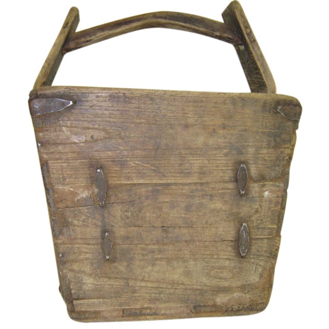 Early 20th Century Early 20th Century Vintage Chinese Grain Box For Sale - Image 5 of 8