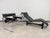 Vintage LC4 Chaise Longue by Le Corbusier in Black Leather. Inspired by the world's most famous chaise longue design,...