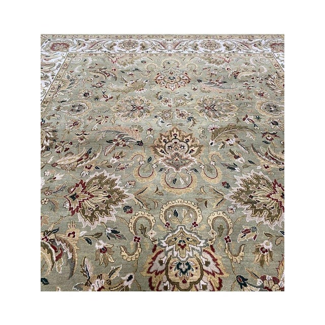 10x14 Indian Agra Area Rug - 106226 For Sale - Image 15 of 15
