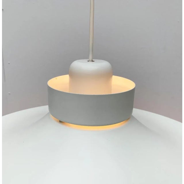 Metal Mid-Century Danish Metal 754 Pendant Lamp from Horn For Sale - Image 7 of 18
