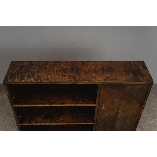 Art Deco Bookshelf in Birch For Sale - Image 11 of 17