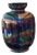 Iridescent Murano Glass Vase by Sergio Asti for Venini, 1980s For Sale
