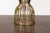 Mid 20th Century Italian Brass Hourglass Shaped Single Light Lamp, US Wired For Sale - Image 12 of 12
