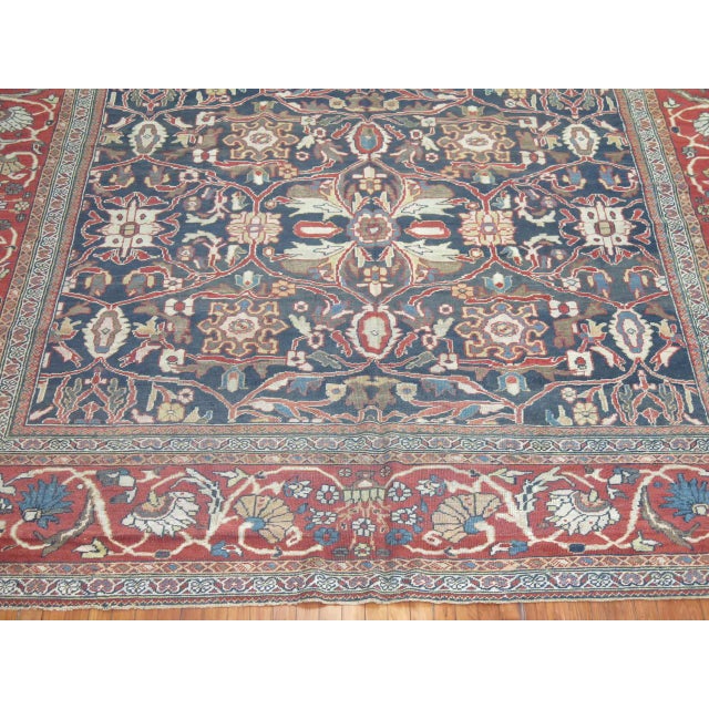 Traditional Late 19th Century Persian Sultanabad Rug For Sale - Image 3 of 6