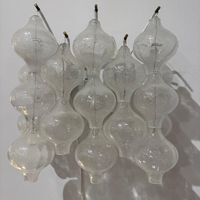 1960s 1960s Pair of J.T. Kalmar 'Tulipan' Wall Sconces For Sale - Image 5 of 6