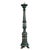 Antique Turned Wood Pricket Candleholder with Polychrome Finish For Sale - Image 9 of 9