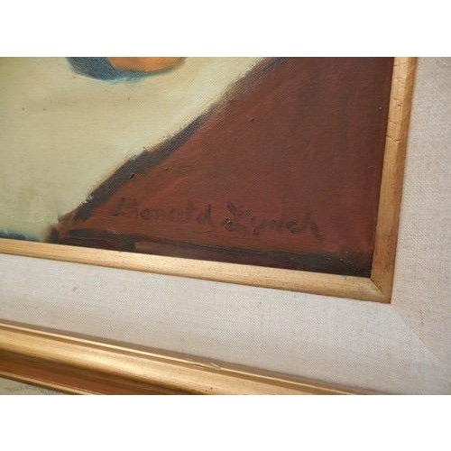 Impressionist Vintage Impressionist Still Life Fruit & Jars Signed Framed Original For Sale - Image 3 of 7