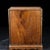 Wood Vintage Rosewood Jewelry / Vanity Chest With Mother-of-Pearl Bird-and-Flower Inlay For Sale - Image 7 of 8