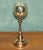 Brass Finish an Glass Candleholders, Set of 4 For Sale - Image 10 of 17