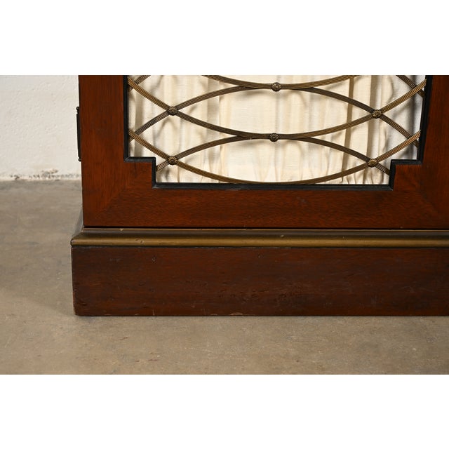 Kittinger English Regency Carved Mahogany Sideboard Buffet, Circa 1960s For Sale - Image 13 of 17